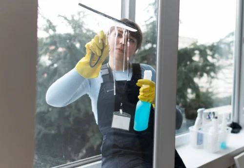 Nettoyage de vitres intérieures et extérieures à Villebichot